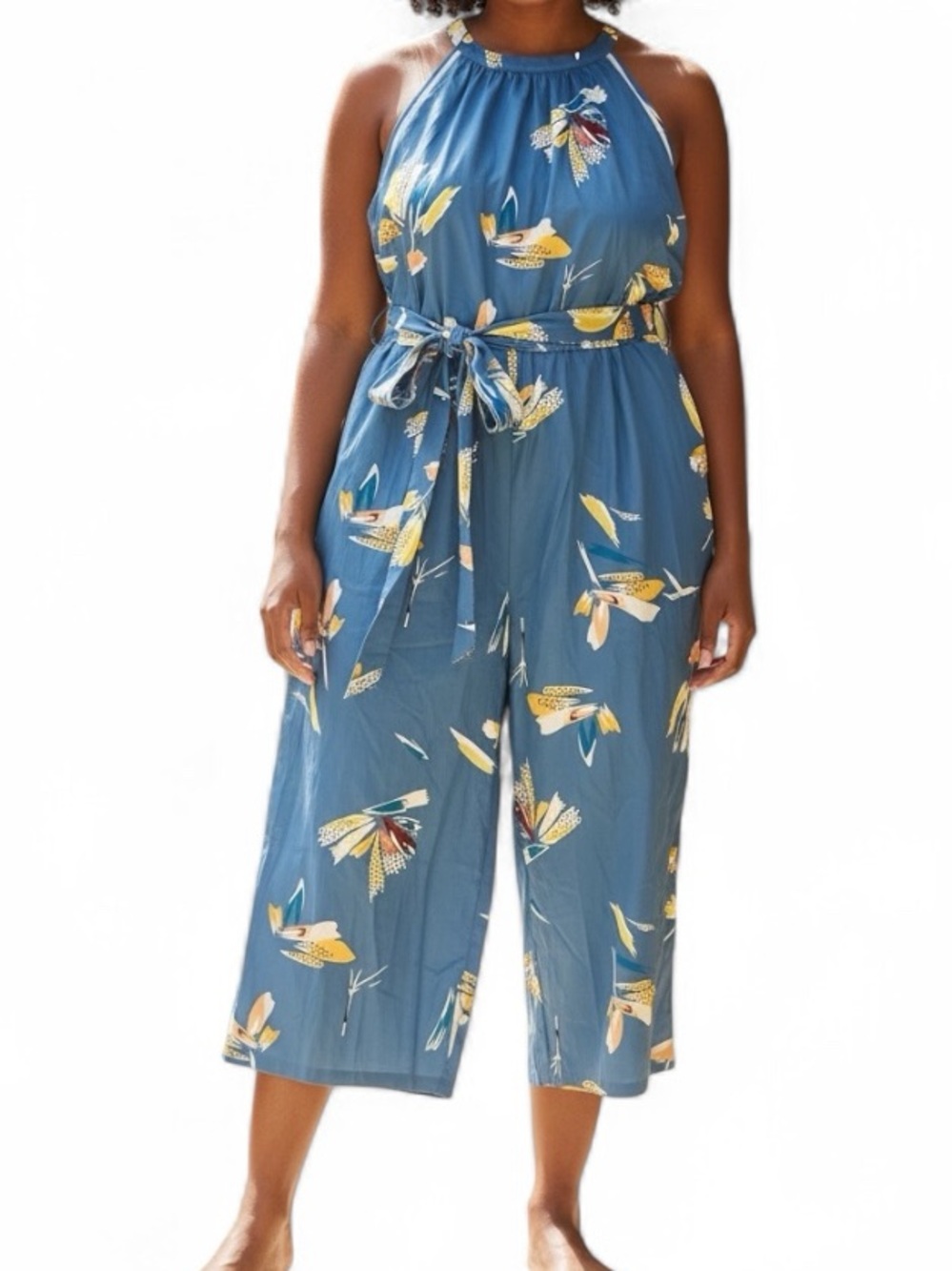 Bloomchic Halter Jumpsuit